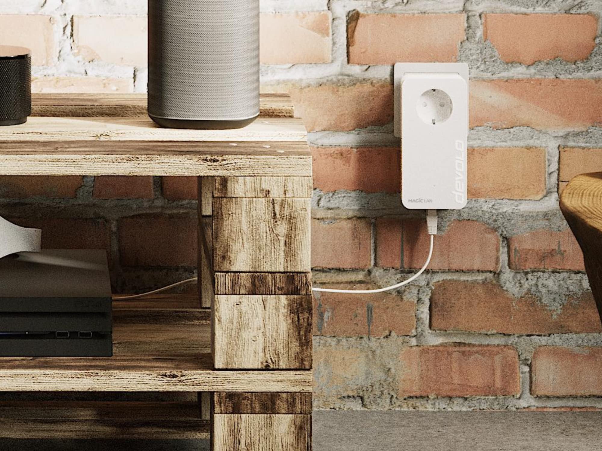 devolo Magic 1 LAN Erweiterungsadapter, LAN Powerline Adapter, bis zu 1.200 Mbit/s, 1x Gigabit LAN Anschluss